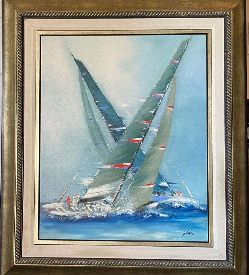 Signed By Famous Artist Bought From Cruise Ship Paid $1800