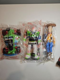 Disney, Pixar, Toy Story Collectible Toy, Complete Set, Burger King Toy, 1995