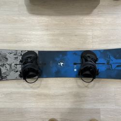Burton Process Flying V 152 + Union Flight Pro Bindings Sz M (2022) – Ready to Ride