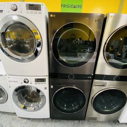 Washer And Dryer Black No Credit Needed