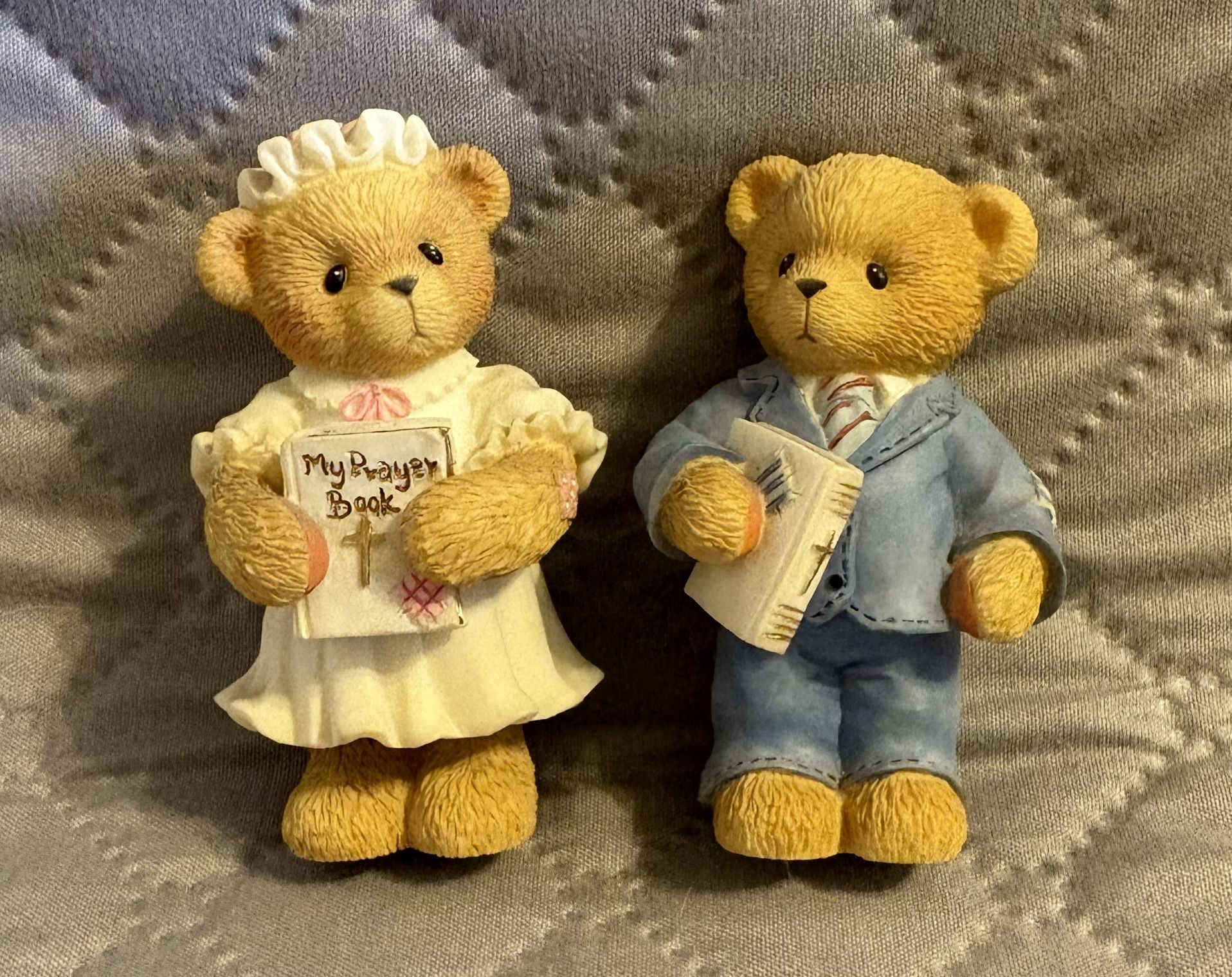 Set Of 2 Church Themed Cherished Teddies