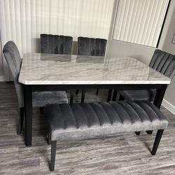 Marble Kitchen Table 