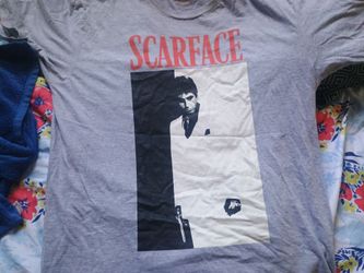 Heather grey Scarface T shirt