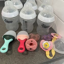 Bottles, Pacifiers and Silicone Feeders