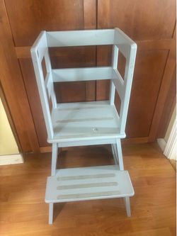 Wooden toddler step ladder / chair