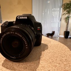 Canon SL3 Rebel Camera 