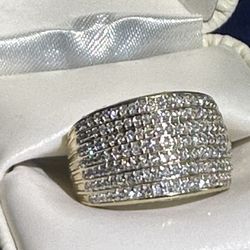 14 Kt Gold 1.20ct Brilliant Diamond Ring. Women