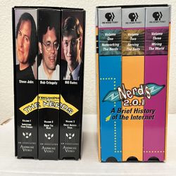 The Nerds - (VHS) & Other Computer VHS’s (Collectible)
