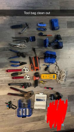 Tool bag clean out