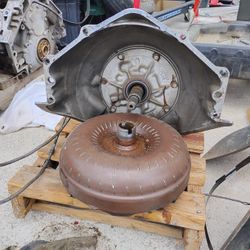 350 Turbo Transmission Off  Chevy Torque Converter 