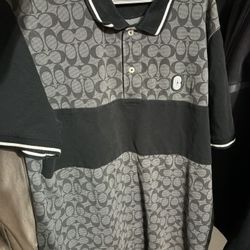 coach polo size large