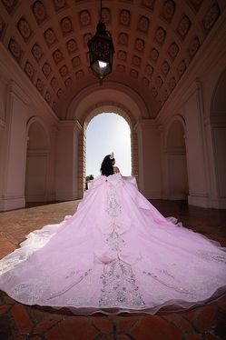 Pink quinceanera Dress 