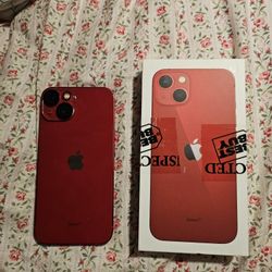 Red iPhone 13 Unlocked