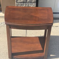 cherry accent table 