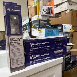 Mediterraneo 12 in. Solid Lineal Shower Drain