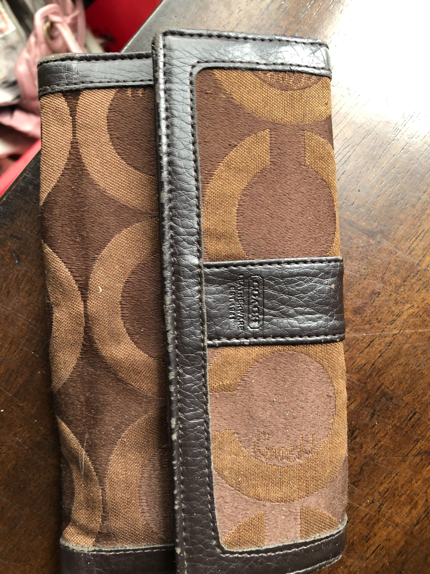 Brown Coach Wallet