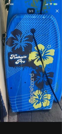 36” bodyboard boogie board with leash for smaller child pacific beach pick up