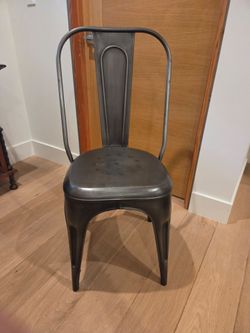 FRENCH CAFE METAL CHAIRS