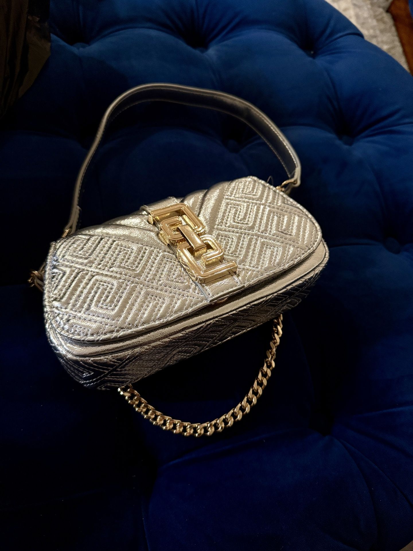 Silver Party Handbag