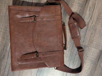 Brown Leather Laptop Bag