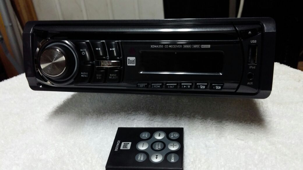 DUAL XDMA350 CD RECEIVER, WMA, MP3, USB, IPOD, AUX
