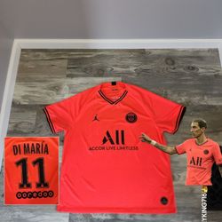 Jordan PSG Di Maria #11 19/20 Away Jersey 