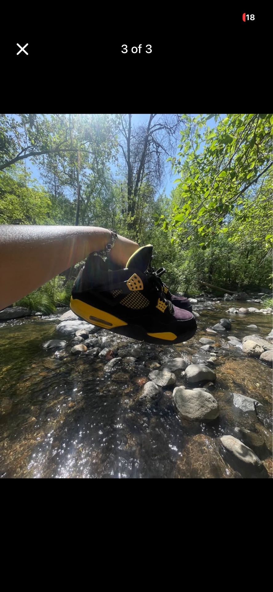 Jordan 4 Thunder