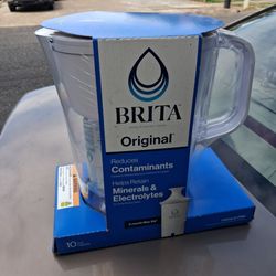 Brita Original Water Filter Pitcher 10-Cup