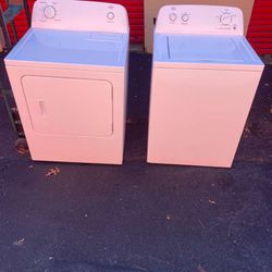 Washer And Dryer. 