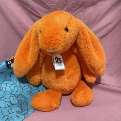 Jellycat Bashful Luxe Amberley Bunny 25th Anniversary RARE