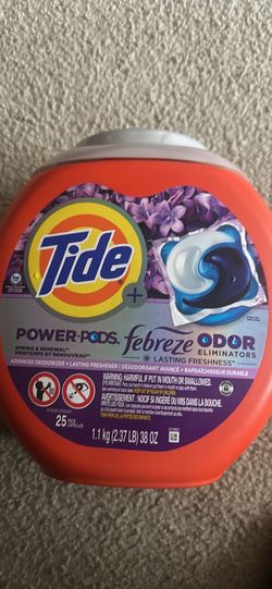 Tide detergent (25 pods) $25 dollars 