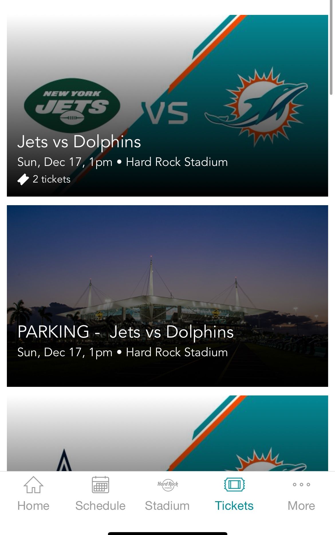Dolphins Vs jets