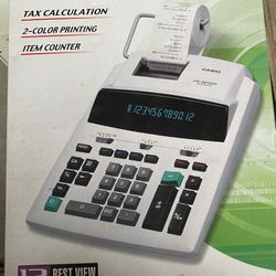 Casio Fr 2650 Dt 12 Digit Destop Printing New Box I Have 2 $100 Each