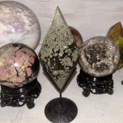 Pyrite Diamond Crystal