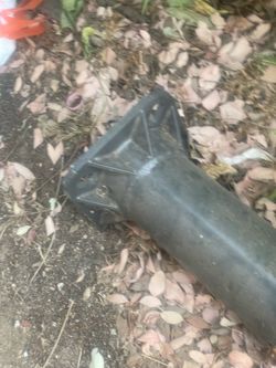25ft. Round steel pole with square plate