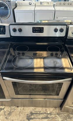 Frigidaire Stainless Electric Range QuickBoil