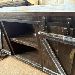 Hutch Or Tv Stand Barn Style
