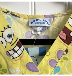 SpongeBob scrub top 3XL