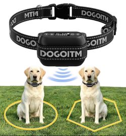 Brand New GPS Wireless Dog Fence Collar – No Subscription, Waterproof