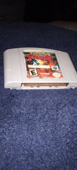 N64. Pokemon "STADIUM" Cartridge Game