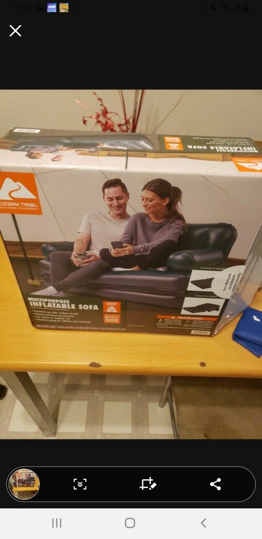 Inflatable Air Couch 