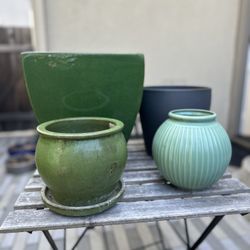 Various Plant Pots