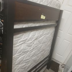 Metal Easy Install Double Bunk Beds...full Size 