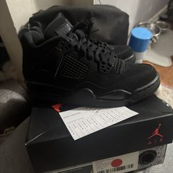 Black Cat Jordan Retro 4 (gs)