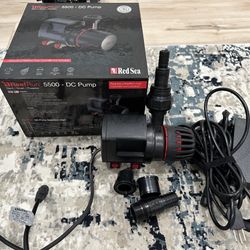 Red Sea Return Pump 5500 w/controller