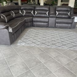 Perfect New Power Sectional. Take It Home With Finance Today