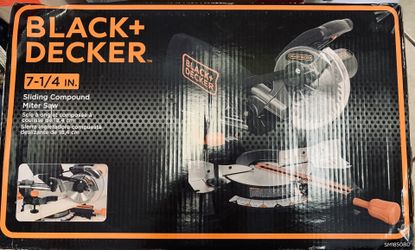 Black & Decker Sliding Compound Miter Saw 7 1/4” inch