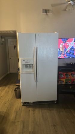 FRIDGE 35 inches wide 30 inches long 70 inches tall