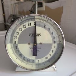 Hanson Antique Scale 25lb Capacity 