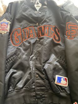 SF giants Leather jacket